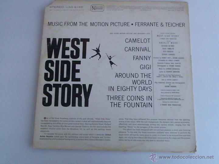 Discos de vinilo: FERRANTE AND TEICHER west side story - Foto 2