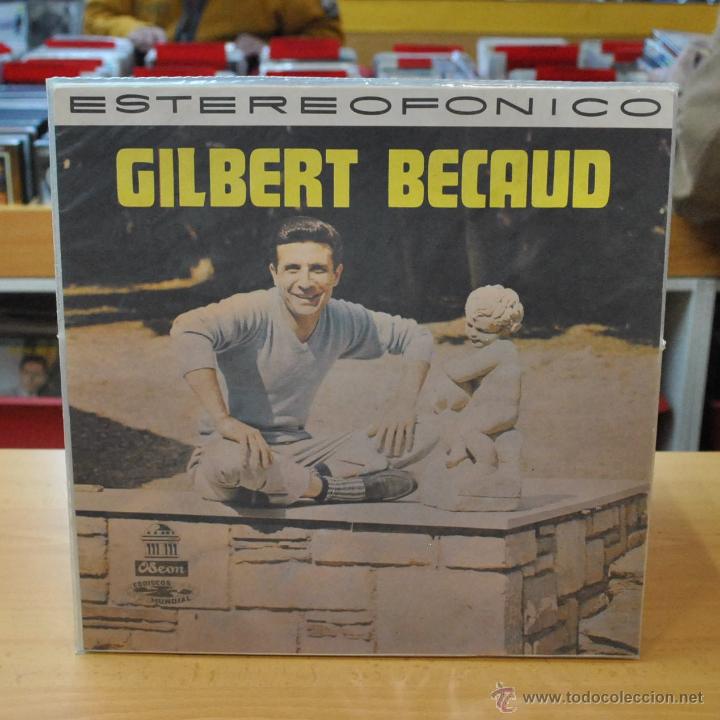 Discos de vinilo: GILBERT BECAUD - GILBERT BECAUD - LP - Foto 1