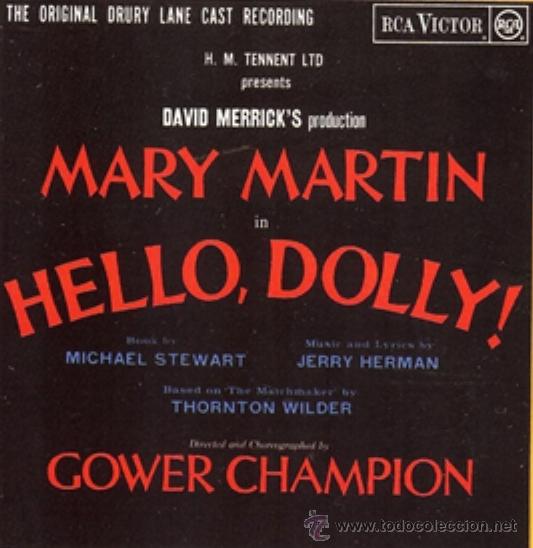 Discos de vinilo: MARY MARTIN. HELLO DOLLY. LP - Foto 1