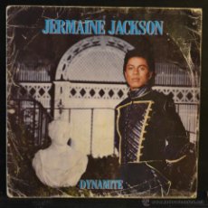 Discos de vinilo: JERMAINE JACKSON. DYNAMITE. SINGLE. ARISTA 1984. Lote 46070341