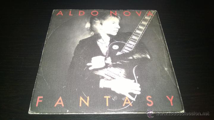 Discos de vinilo: ALDO NOVA - FANTASY / UNDER THE GUN - Foto 1