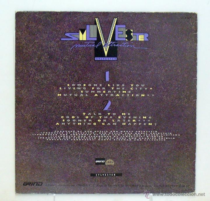 Discos de vinilo: Sylvester - Mutual Attraction (LP Vinilo) - Foto 2