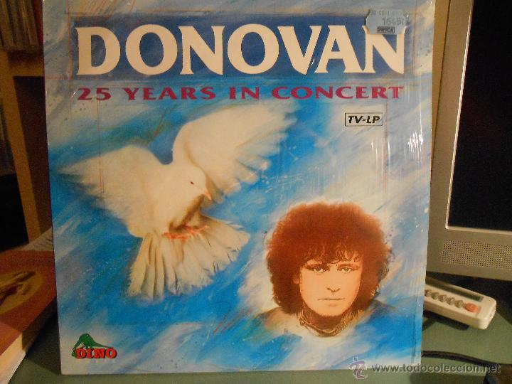 Discos de vinilo: DONOVAN - 25 YEARS IN CONCERT - Foto 1