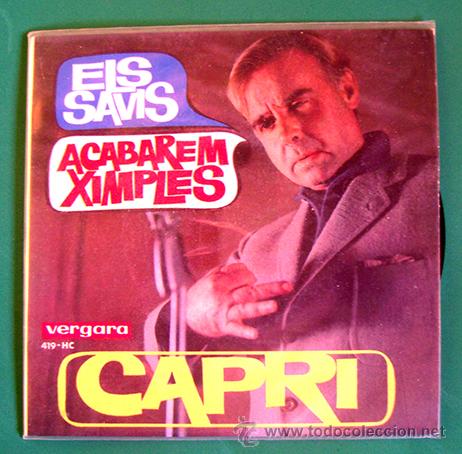 Discos de vinilo: CAPRI . EP-SINGLE . ELS SAVIS . VERGARA 1964 - Foto 1