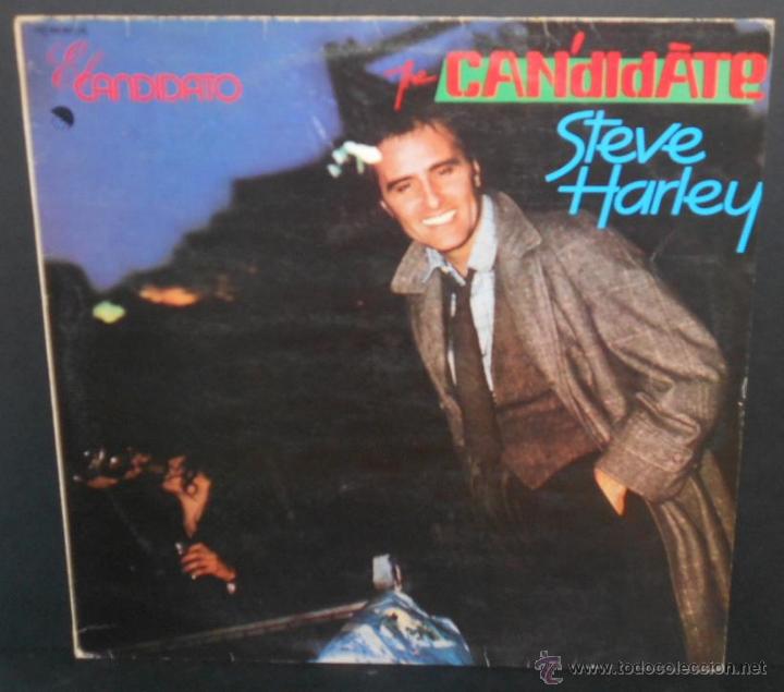 Discos de vinilo: STEVE HARLEY - THE CANDIDATE (ESPA&Ntilde;A-1979) - Foto 1