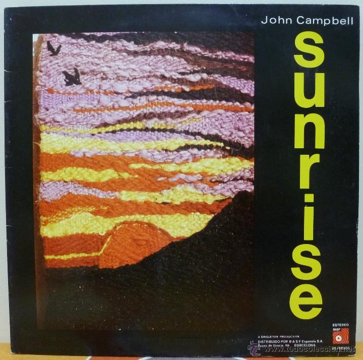 Discos de vinilo: JOHN CAMPBELL - SUNRISE (LP BASF 1974 SPAIN) - Foto 1