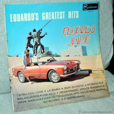 Discos de vinilo: EDUARDO JAIME - LP VINILO 12’’ - GREATEST'S HITS - EDITADO EN SUDÁFRICA - 12 TRACKS - GALLOTONE 1966