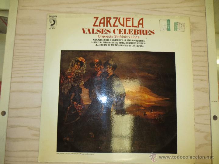 Discos de vinilo: zarzuela. valses celebres - Foto 1