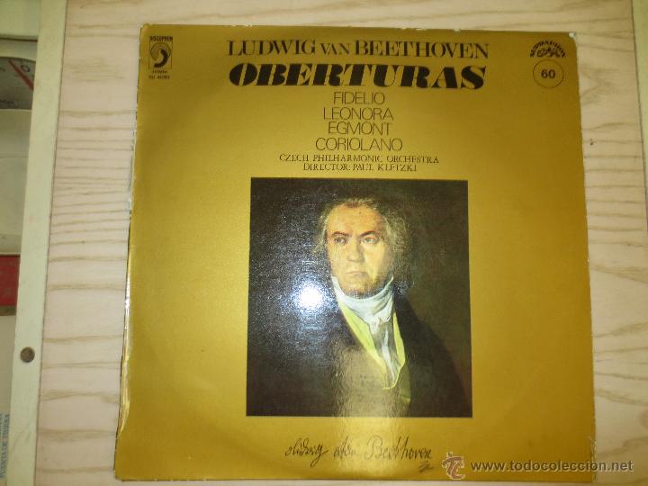 Discos de vinilo: beethoven. oberturas - Foto 1
