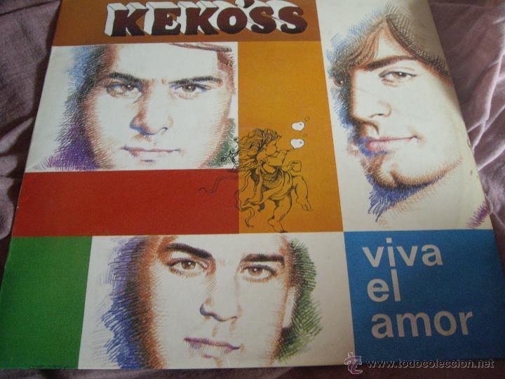 Disques de vinyle: Keko&acute;ss-viva elamor-rarisimo grupo de rumba electrica- con grandes musicos m.balaguer y v.amigo-1984