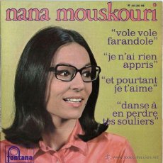 Discos de vinilo: DISCO VINILO DE NANA MOUSKOURI. 45 RPM. Lote 46126529