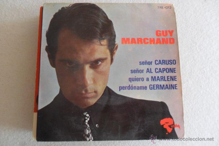 Discos de vinilo: GUY MARCHAND - SE&Ntilde;OR CARUSO + 3 EP 1968 - Foto 1
