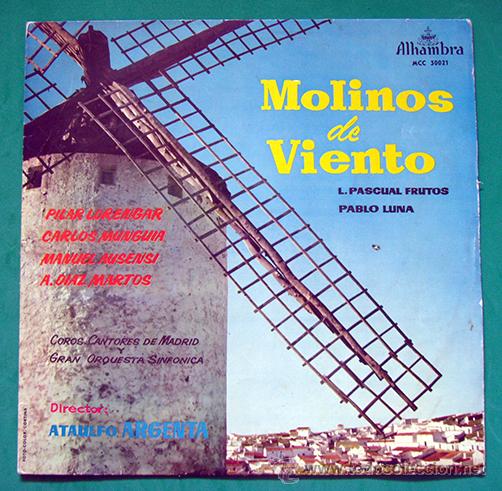 Discos de vinil: LP. VINILO . MOLINOS DE VIENTO . ALHAMBRA