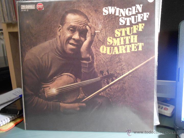 Discos de vinilo: STUFF SMITH QUARTET - SWINGIN STUFF - Foto 1