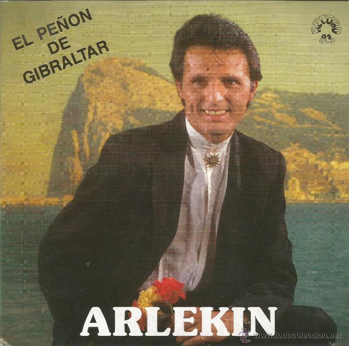 Vinyl records: ARLEKIN-EL PE&Ntilde;ON DE GIBRALTAR + EL ECO SINGLE VINILO 1987 PROMOCIONAL SPAIN