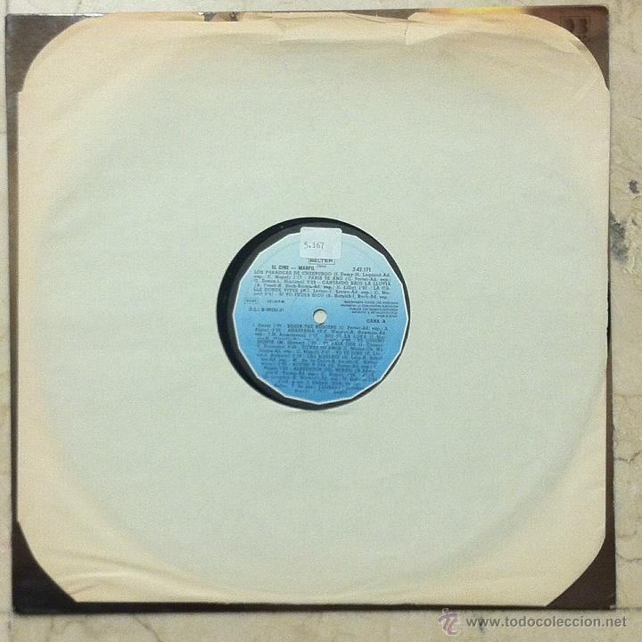 Discos de vinilo: MARFIL - EL CINE - BELTER 1981. - Foto 3