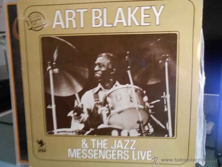Discos de vinilo: ART BLAKEY & THE JAZZ MESSENGERS LIVE - Foto 1