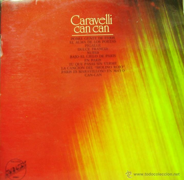 Discos de vinilo: CARAVELLI-CAN CAN LP VINILO 1975 SPAIN - Foto 1