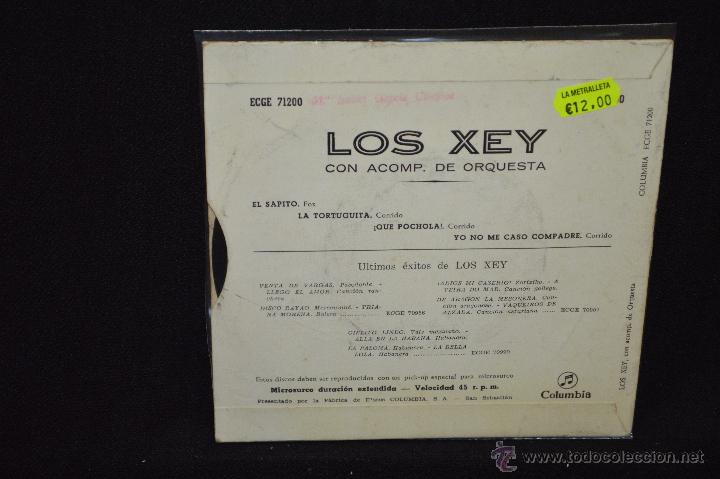 Discos de vinilo: LOS XEY - EL SAPITO + 3 - EP - Foto 2