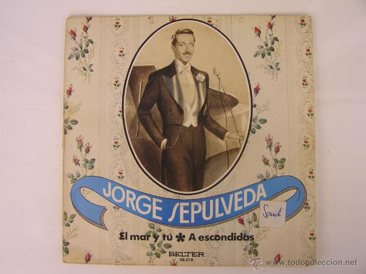 Discos de vinilo: JORGE SEPULVEDA - EL MAR Y TU - Foto 1