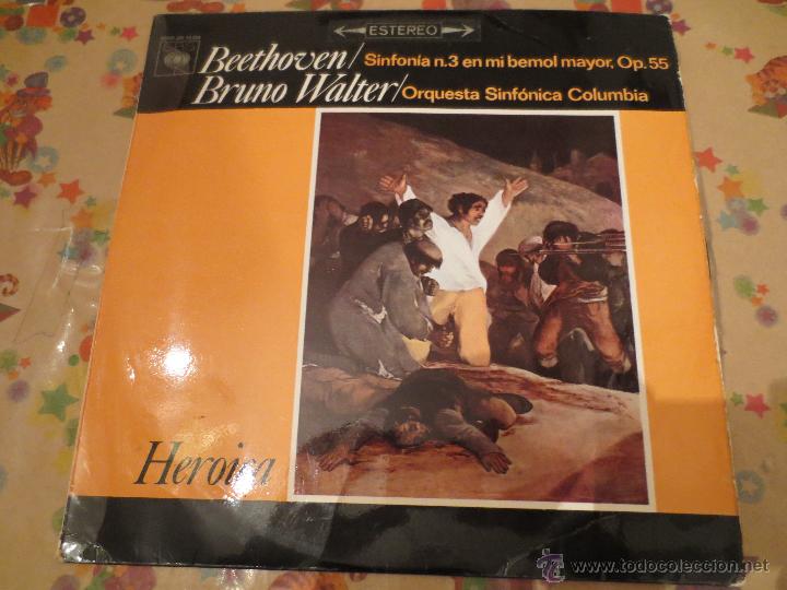Discos de vinilo: beethoven. bruno walter. heroica. - Foto 1