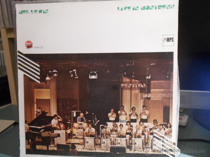 Discos de vinilo: MEL LEWIS - LIVE MONTREUX - Foto 1