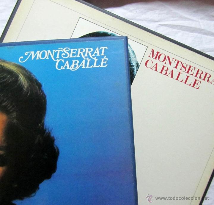 Discos de vinilo: 2 cajas discos dobles Montserrat Caball&eacute; - Foto 1