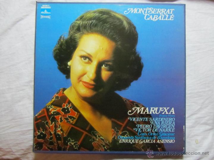 Discos de vinilo: 2 cajas discos dobles Montserrat Caball&eacute; - Foto 2