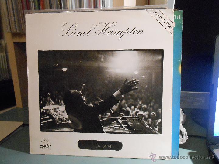 Discos de vinilo: LIONEL HAMPTON - LIVE IN EUROPE - Foto 1