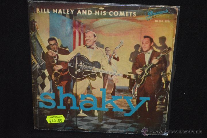 Discos de vinilo: BILL HALEY - SHAKY - EP - Foto 1