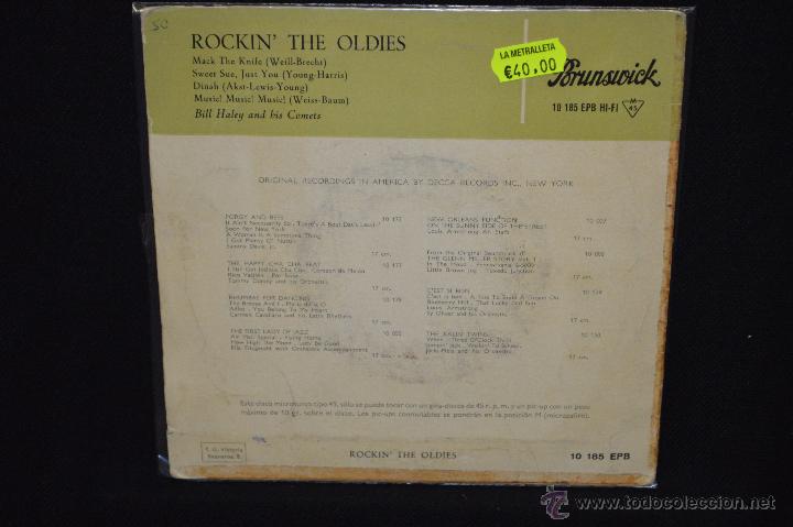 Discos de vinilo: BILL HALEY - SHAKY - EP - Foto 2