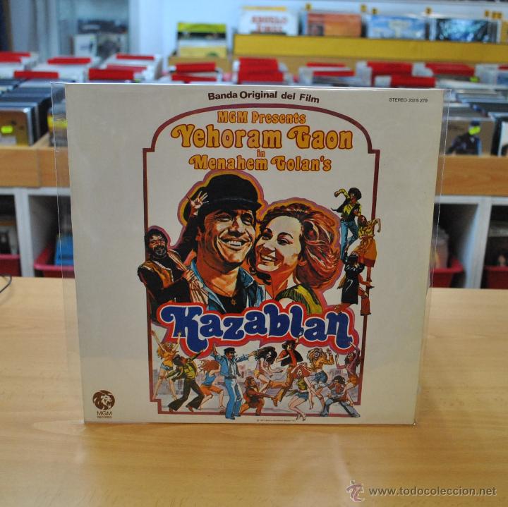 Discos de vinilo: DOV SELTZER - KAZABLAN - BSO - LP - Foto 1