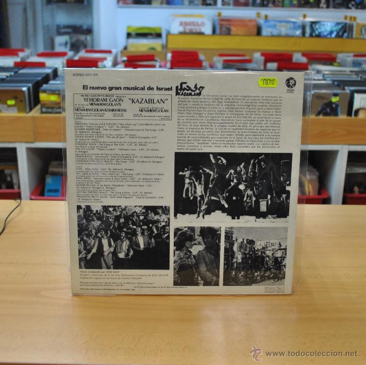Discos de vinilo: DOV SELTZER - KAZABLAN - BSO - LP - Foto 2