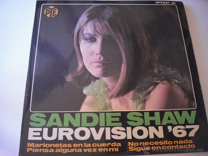 Discos de vinilo: Sandie Shaw Eurovision 67 - Foto 1