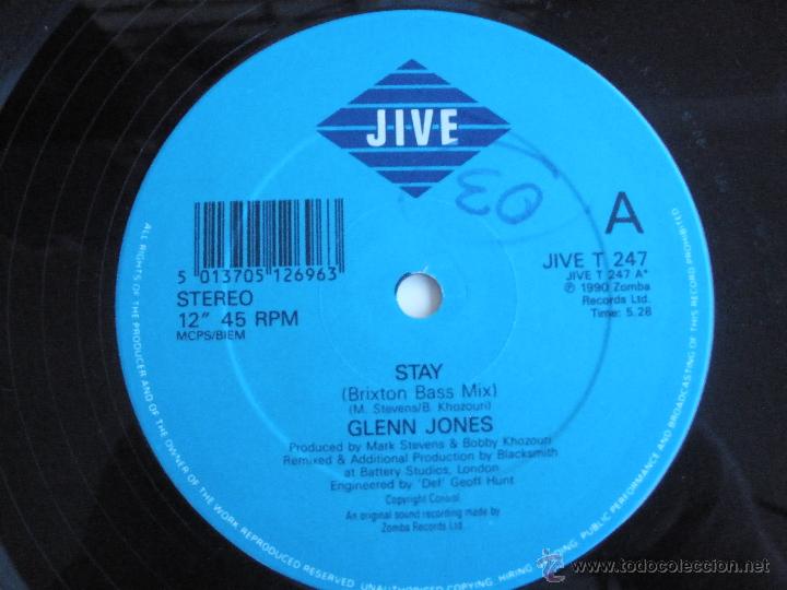 Discos de vinilo: Glenn Jones - Stay - Foto 3