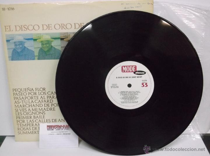 Discos de vinilo: el disco de oro de sidney bechet - a&ntilde;o 1966 - Foto 3