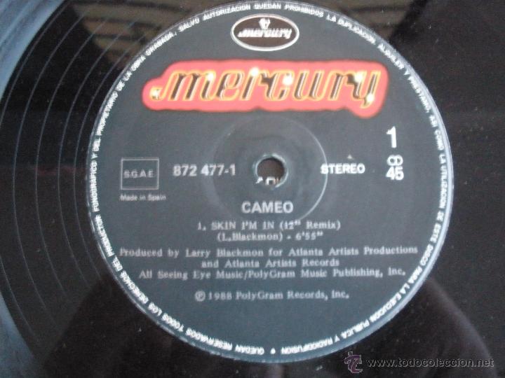 Discos de vinilo: CAMEO - SKIN I&acute;M IN - Foto 3