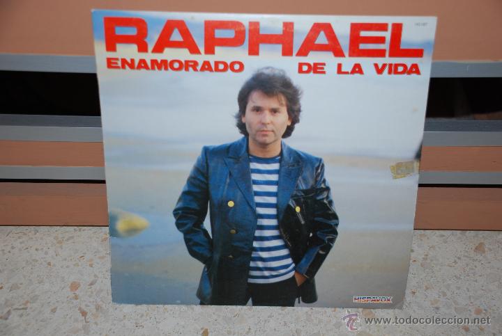 Discos de vinilo: DISCO VINILO RAPHAEL *ENAMORADO DE LA VIDA* LP - Foto 1