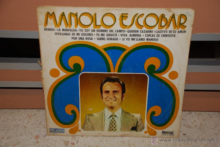 Discos de vinilo: DISCO VINILO MANOLO ESCOBAR *MANOLO ESCOBAR* LP - Foto 1