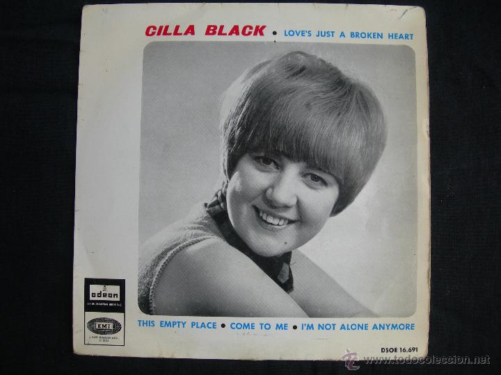 Discos de vinilo: CILLA BLACK // LOVE&acute;S JUST BROKEN HEART +3 - Foto 1