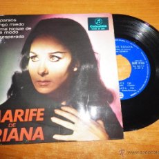 Discos de vinilo: MARIFE DE TRIANA SEPARAOS / TENGO MIEDO EP DE VINILO COLUMBIA 1967 EMBAJADORA DE ESPAÑA 4 TEMAS. Lote 46261280