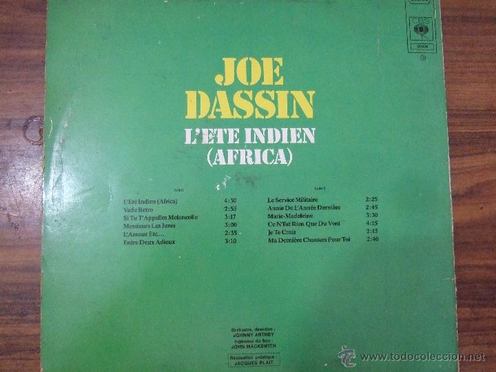 Discos de vinilo: JOE DASSIN - Foto 2
