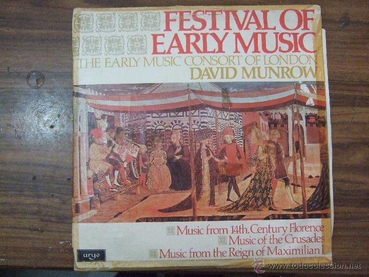 Discos de vinilo: FESTIVAL OF EARLY MUSIC
