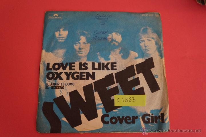 Single De Vinilo De Sweet Love Is Like Oxygen N Sold Through