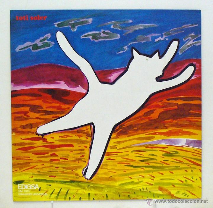 Discos de vinilo: Toti Soler - El Gat Blanc (LP Vinilo. Original 1973) - Foto 1