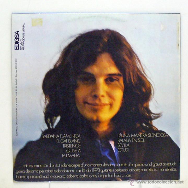 Discos de vinilo: Toti Soler - El Gat Blanc (LP Vinilo. Original 1973) - Foto 2