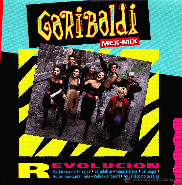 Disques de vinyle: GARIBALDI-REVOLUCION + SANGRITA (MEX MIX) SINGLE VINILO 1990 SPAIN