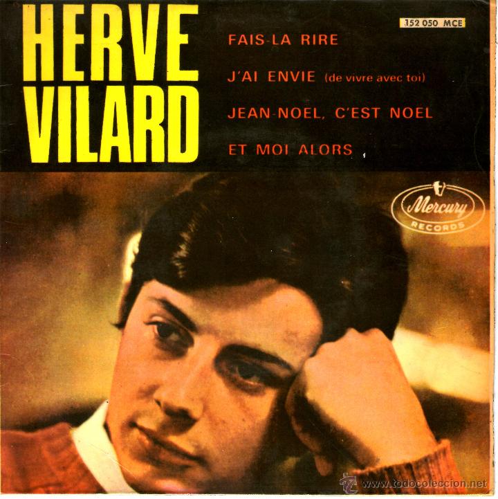 Discos de vinilo: Herv&eacute; Vilard - fais-la rire + 3 - Foto 1