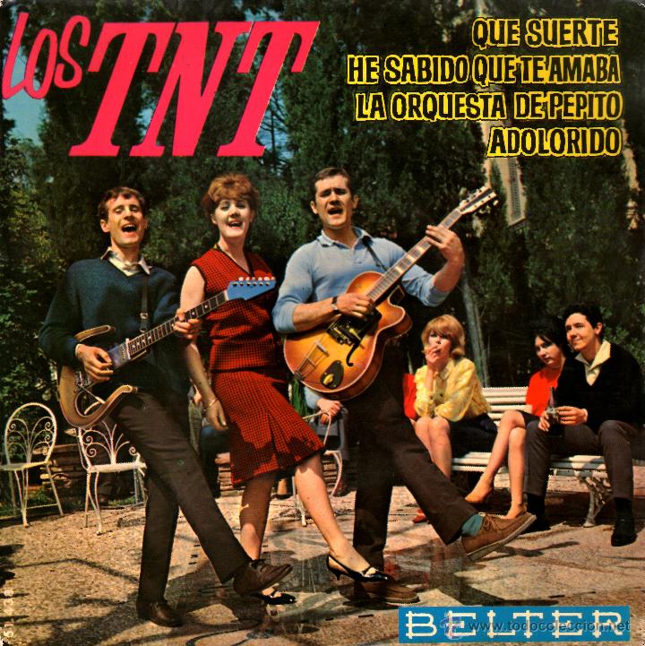 Discos de vinilo: LOS TNT - QUE SUERTE +3 - Foto 1
