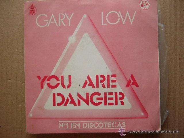 Discos de vinilo: GARY LOW. YOU ARE A DANGER. SINGLE - Foto 1